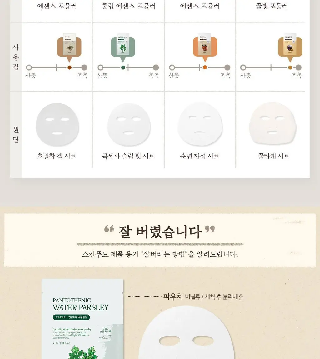 [올영단독] 스킨푸드 미나리 마스크시트 7매 (+3매 증정기획) 상세페이지 15